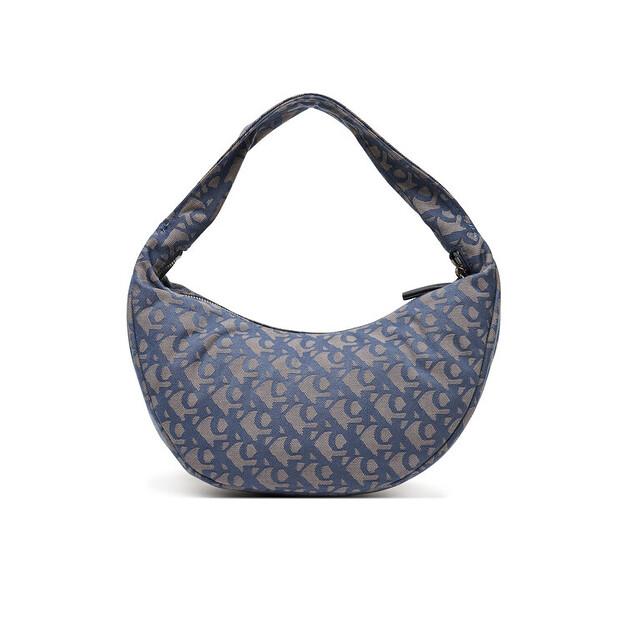 Tasche Calvin Klein Calvin Klein Ckj Monogram Pinched Medium Shou LV04F3206G blau