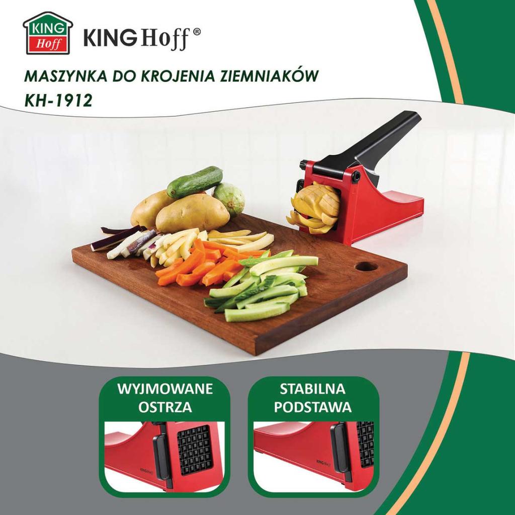 KINGHOFF KH-1912 French Fry and Vegetable Cutter