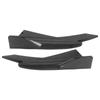 Heckspoiler Stoßstangenlippe Diffusor Splitter Canard Schutz Carbonfaser-Stil Seitenschweller Universal Bodykit für Autos
