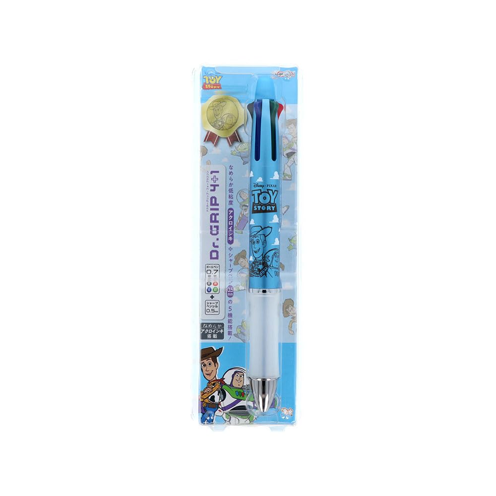 Stationery Toy Story Disney Pixar Multicolor Ballpoint Pen and Mechanical Pencil Grip Toy Story S4658043 Sun-Star Dr. 4+1