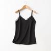 Export Foreign Trade Original Order Elegant Silky Satin Satin Lace Inner Match Women's Camisole Plus Size