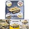 Military Tank Building Blocks Set For Kids With Abs Plastic And Diy Fun