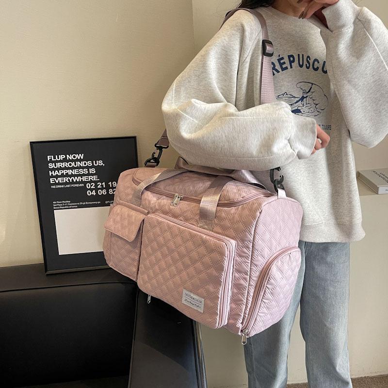 New short-distance travel bag, men's handbag, business trip luggage bag, women's lightweight storage bag, large-capacity yoga fitness bag