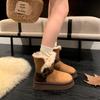 Winter Express~ Snow Boots Women's Winter Short Tube Fleece Warm Cotton Shoes Women's