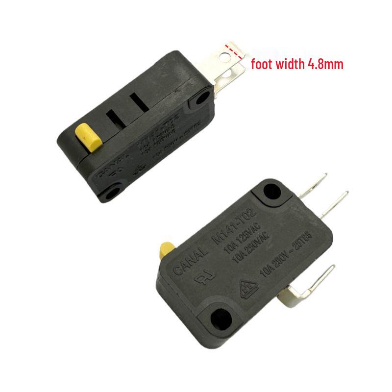 

Imported Large 10A Micro Switch M141-T02: Travel Limit Detection & Reset Button