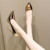 High Heels Women's Pointed Toe Thin Heel New Fashionable Sexy Large Size Single Shoes Spring Women's Shoes