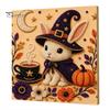 Pumpkin Wall Art Ghost Faux Pearl Kit, Halloween Painting DIY Autumn Home Decor 3D Spooky Skull Craft Kit for Adults Beginners, Fall Handmade