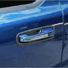 Black Exterior Door Handle Bowl Cover Trim Bezels Decor For Dodge Ram 1500 2018+