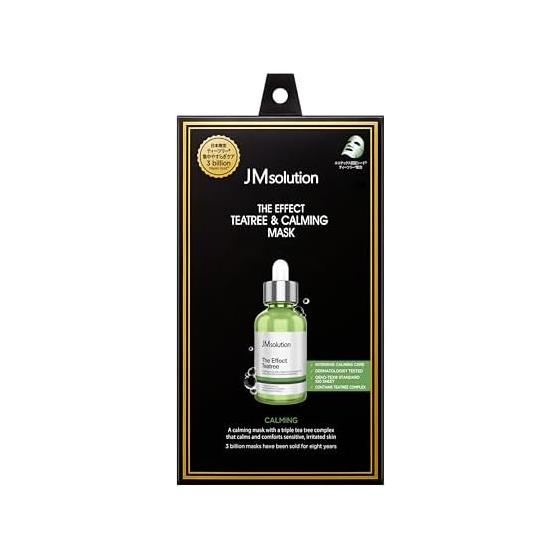 JMsolution Маска с маслом чайного дерева и успокаивающая The Effect, 10 шт.