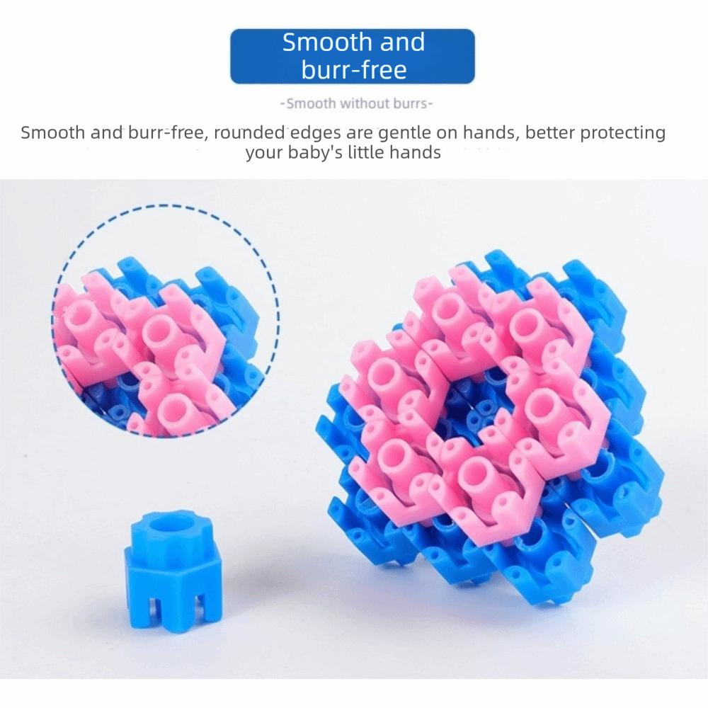 Plastic Building Block Toys Large Particle Educational Puzzle Toys Learning