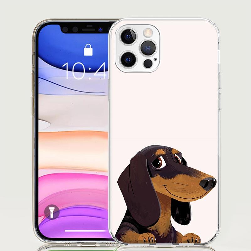 Pug Dog French Bulldog Case Phone Cover for Apple iphone 16 15 14 13 12 Mini 11 Pro Max 16E X XS XR 7 Plus 8 + SE 2020 Trend Fun