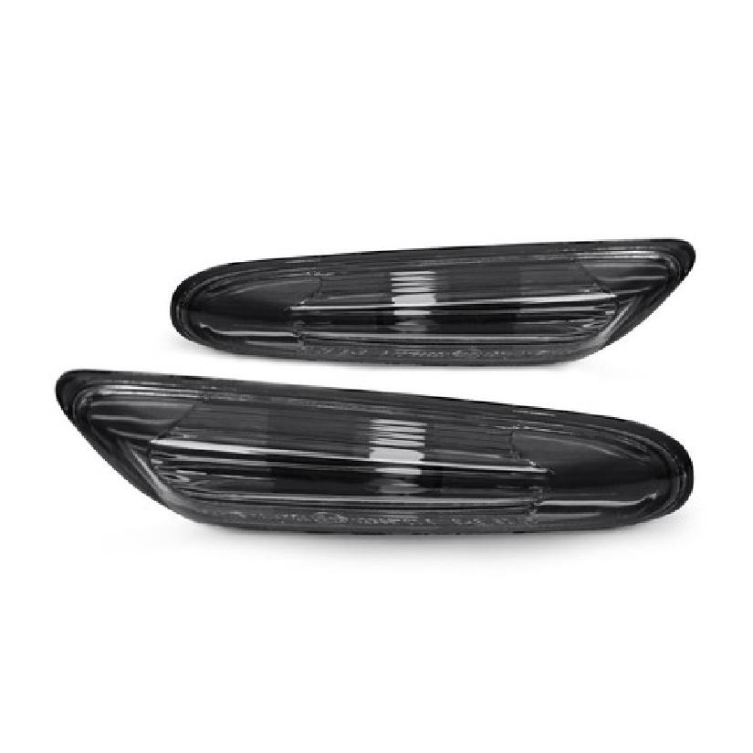 BMW 1 Série Clignotant Set Noir E81 E87 04-12 Répétiteur Paire Gauche Droit