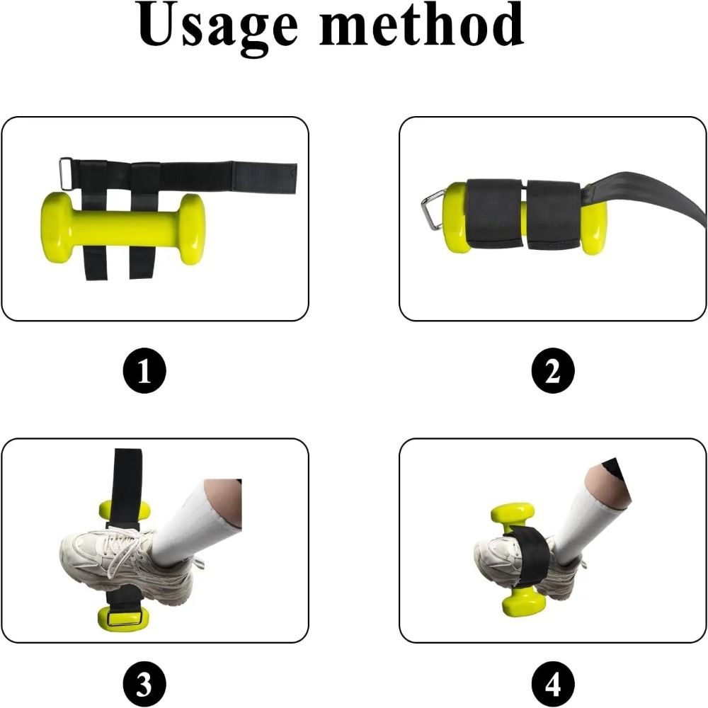 Ankle Weights Tibialis Trainer Knee Raises Dumbbell Ankle Strap  Fitness Equipment