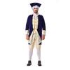 Gentleman Royal Halloween Cosplay Costume Set Adults Kids Hat Pants Fake Collar Vest Jacket