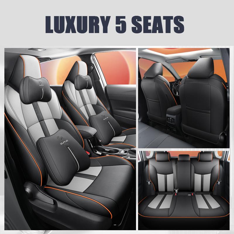 Original 1:1 Design Car Seat Covers For Toyota Corolla 2019-2025 Artificial Leather  Interior Decoration Automotive Accessories