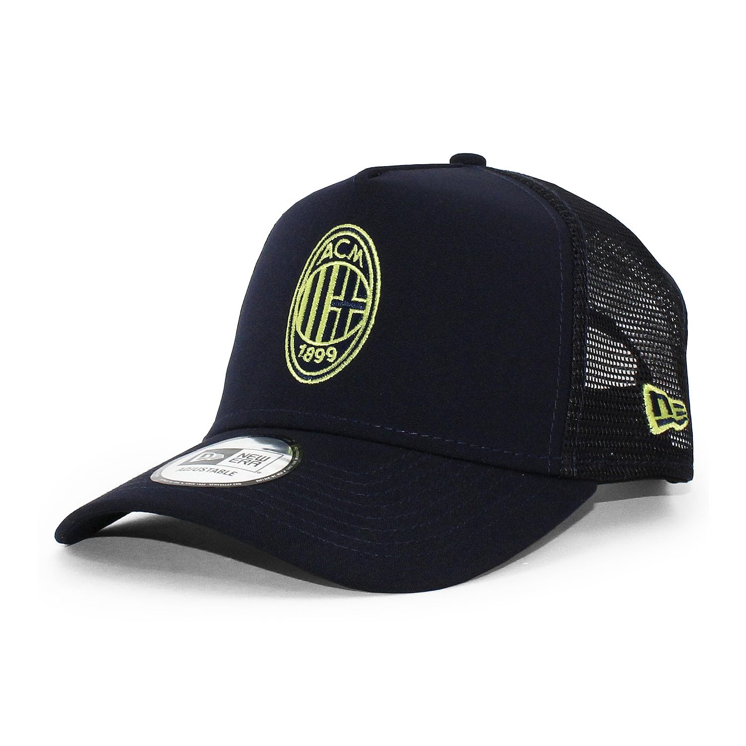 

Кепка сетка AC Milan SERIA A REPREVE TRUCKER MESH CAP NAVY AC MILAN Кепка тракер Шляпа 940 Футбол Серия А [New Era] E-FRAME [Б/У]