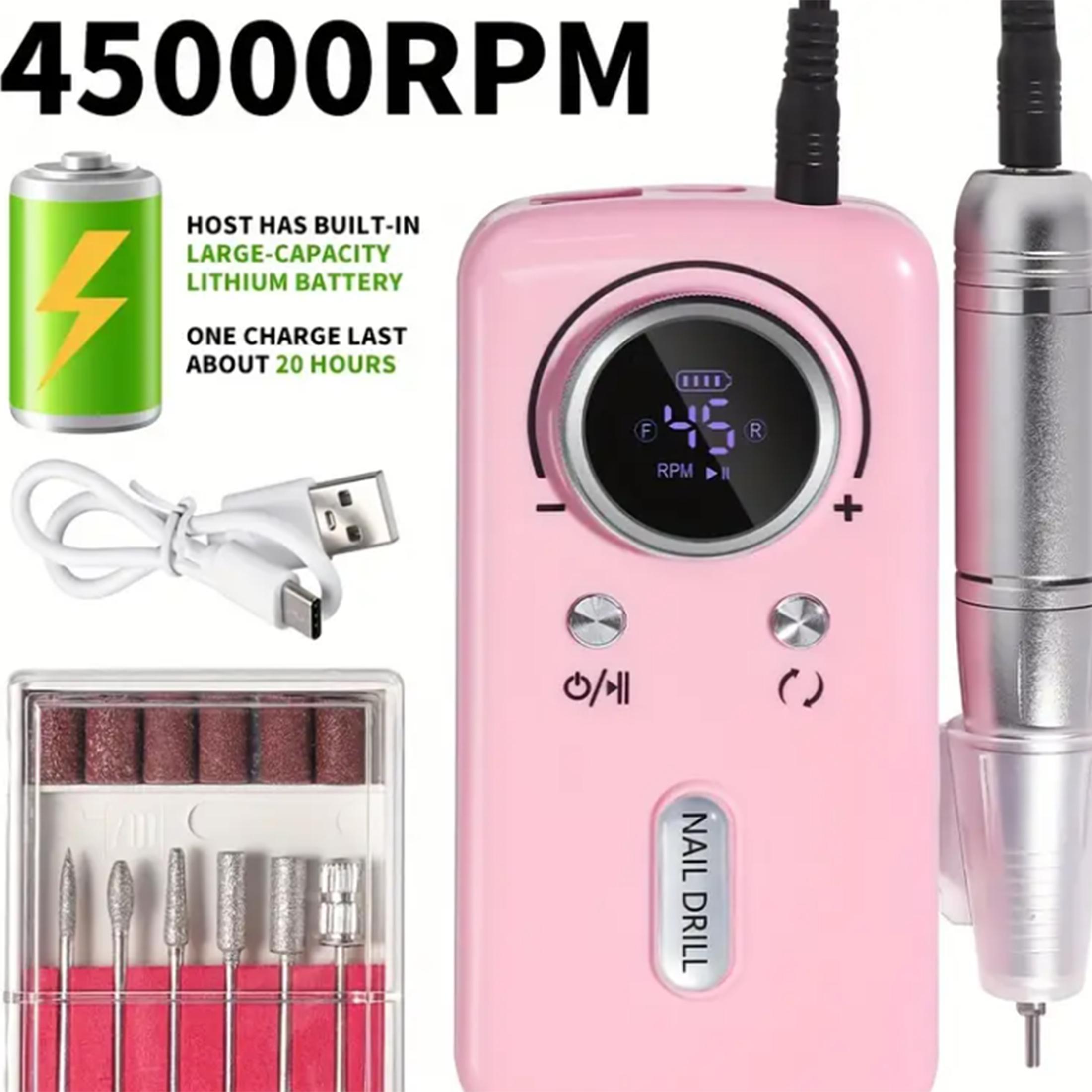 

Бытовые инструменты для полировки ногтей: снятие ногтей+пилинг+полировка. Простое управление. Ежедневная полировка ногтей экономит время и усилия. розовый