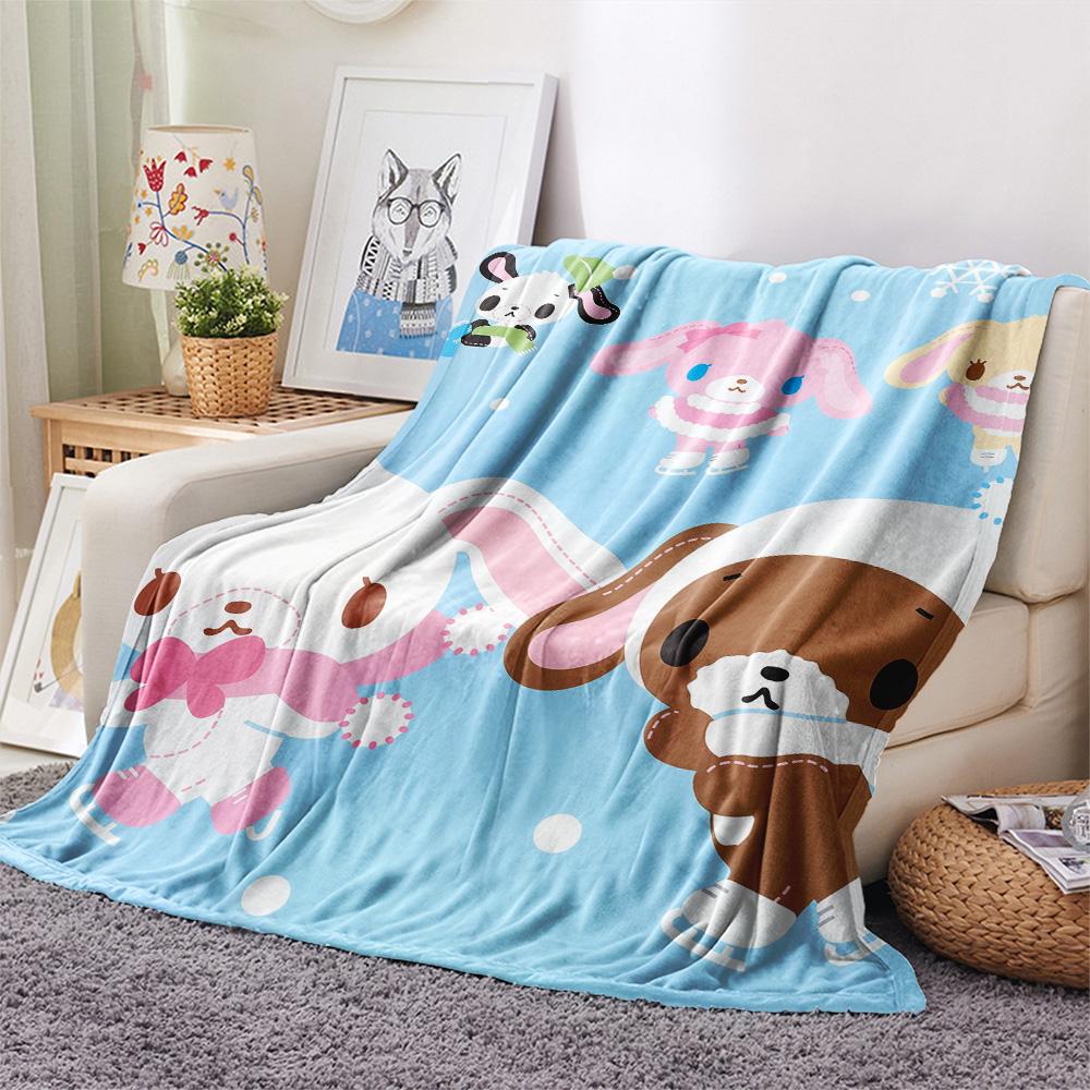 Honey Bonnie Druck Flanelldecke, Hohe Qualität, Bequem für alle Jahreszeiten, Heimdekoration, Wärme und Komfort