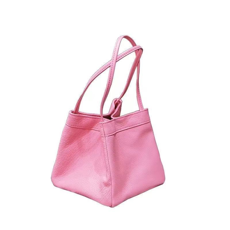 Pu Water Bucket Bag For Women With Lock Closure And Cotton Lining Perfect For Daily Use