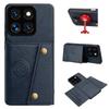 PU Leather Wallet Phone Case for Xiaomi 14 Pro,14 Multiple Card Slots Dual Metal Button Closure Shockproof Full‑Body Protective Cover