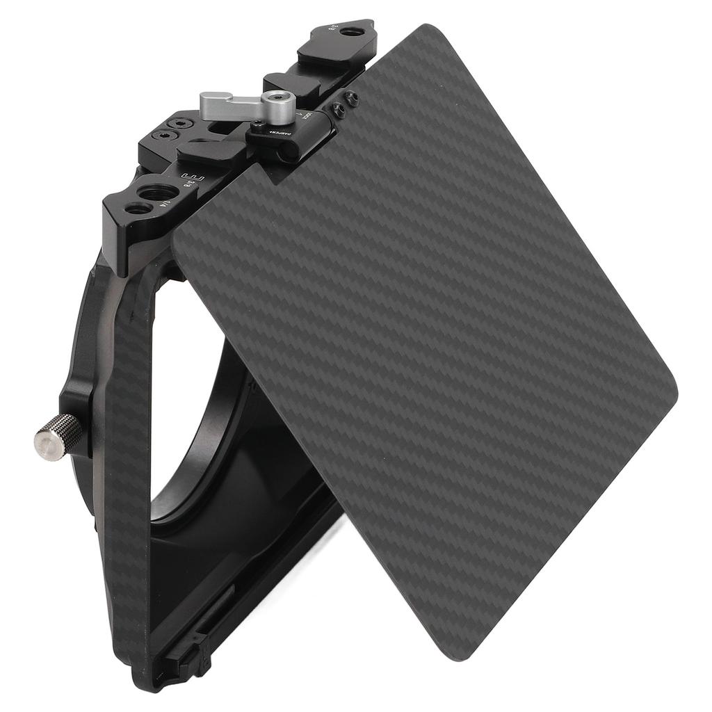 FOTGA Matte Box Carbon Fiber Mini Lightweight Multiple Interfaces Matte Box for Camera Lens