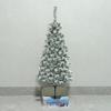 White Christmas Tree Set with 1m, 1.5m, 1.8m Trees - Snow-Decorated Holiday Decor for Home