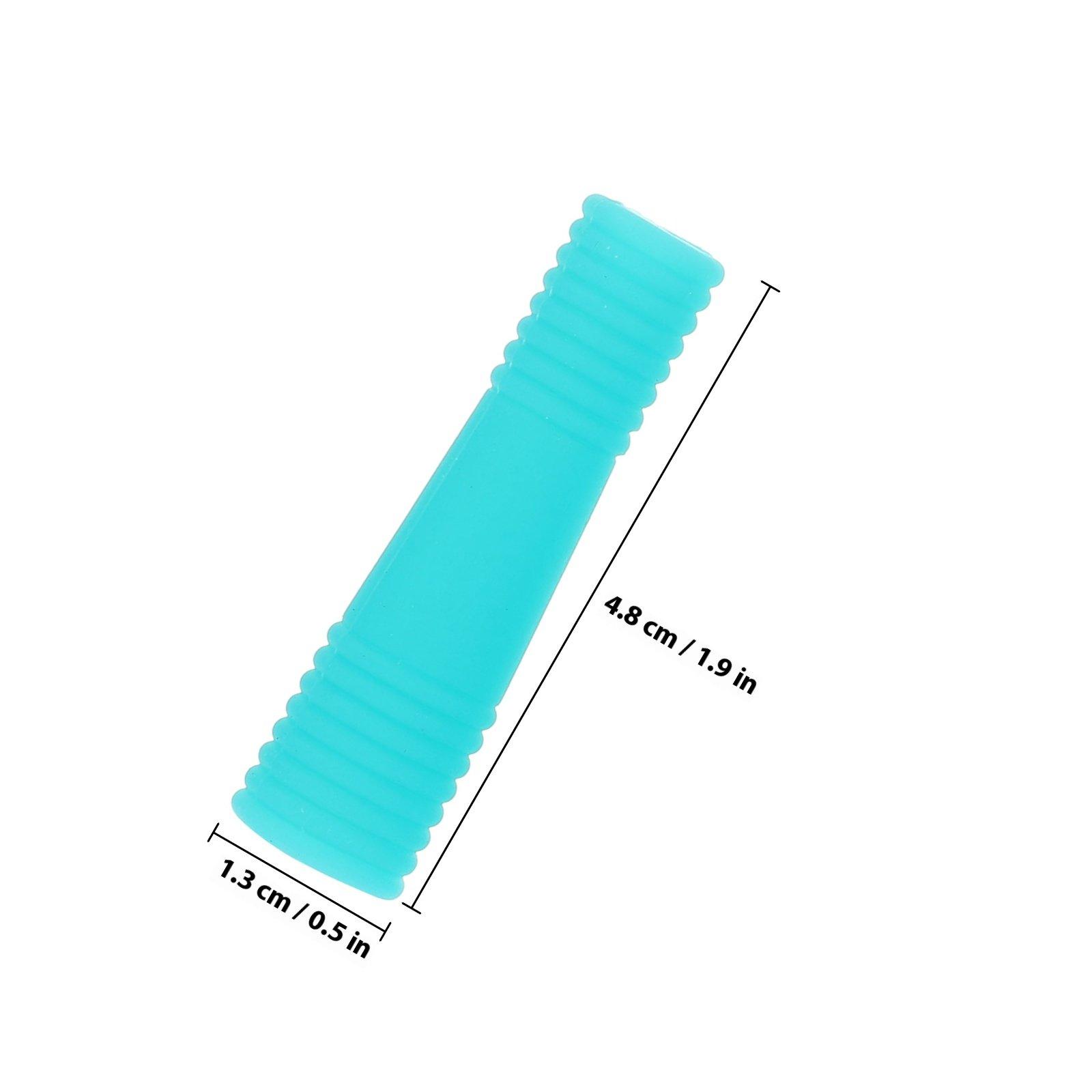 

12Pcs Soft Flexible Silicone Cuticle Cutter Handle Sleeve Protective Grip Manicure Tool Cover for Scissors Tweezers Trim Handles