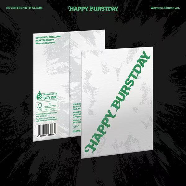 SEVENTEEN 5th Album [HAPPY BURSTDAY] (Weverse Albums ver.) 1 set