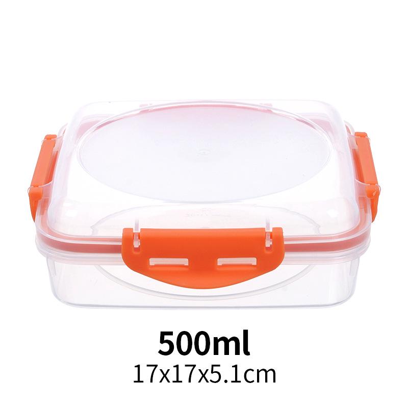 Lunch Box per Alimenti di Grado Alimentare, Adatta al Microonde, per Panini, Sushi, Pane e Toast