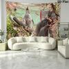 Mo Dao Zu Shi Wall Tapestry Aesthetic Wall Hanging Printed Fabric Blanket Decorative Tapestries for Bedroom Living Room Home Decor