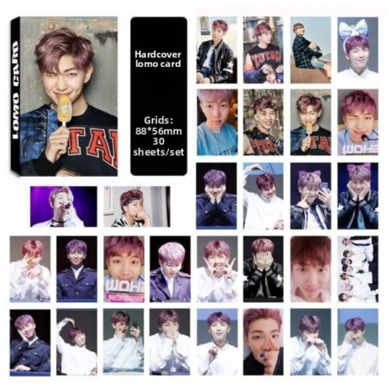 Bts Kaartenset Met Gepersonaliseerde Foto's Voor Festival Vakantie Groet