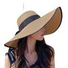 Women's Foldable Straw Sun Hat