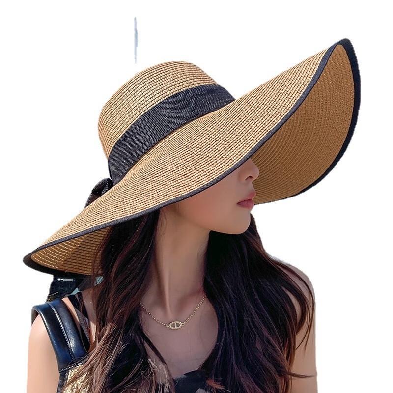 Women's Foldable Straw Sun Hat