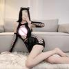 Sexy Lingerie Women Hollow Mesh Dresses Party Cosplay Dress Nightgown
