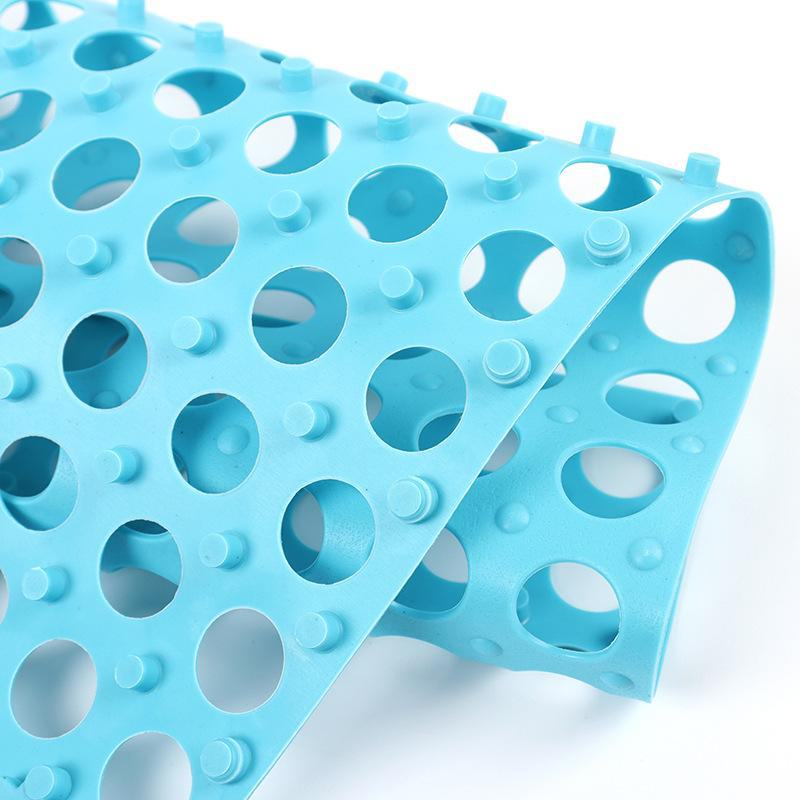 Anti-Slip Floor Mat for Hotel, Toilet, Swimming Pool, and Bathroom - TPE Plastic, Cuttable, Anti-Fall.