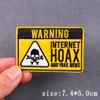 Punk Embroidered Patches For Clothing Demon Devil Patch Iron On Patches For Clothes Hip Hop Sewing/Fusible Patch Stickers Badges