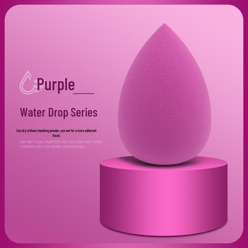 

Спонж для макияжа в форме капли, без латекса: Супермягкий, Минимальное поглощение пудры, Универсальный для сухого и влажного использования.