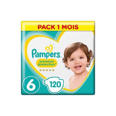 pampers size 6 monthly pack