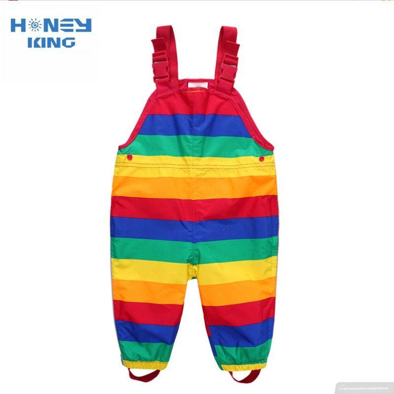 Outdoor Play Sand Wading Tactical Pants Children's Shoulder Strap