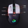 Dareu LM107 Nuclear Gold Edition Wired Gaming Mouse