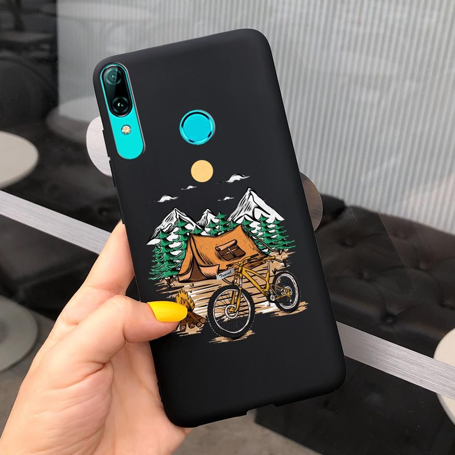 Lovely Silicone Case For Huawei P Smart 2019 Case Huawei PSmart 2019 Soft Back Cover Funda Bumper POT-LX1 POT-LX3 Phone Case