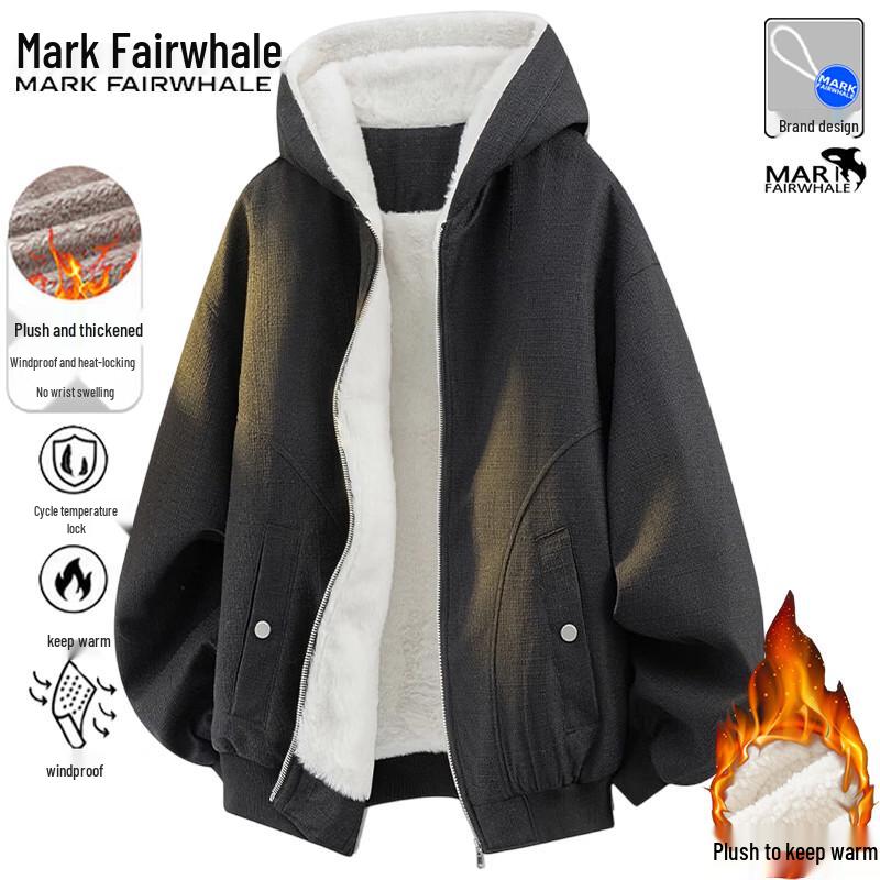 Mark Fairwhale Men s Hooded Cotton Padded Jacket 2XL