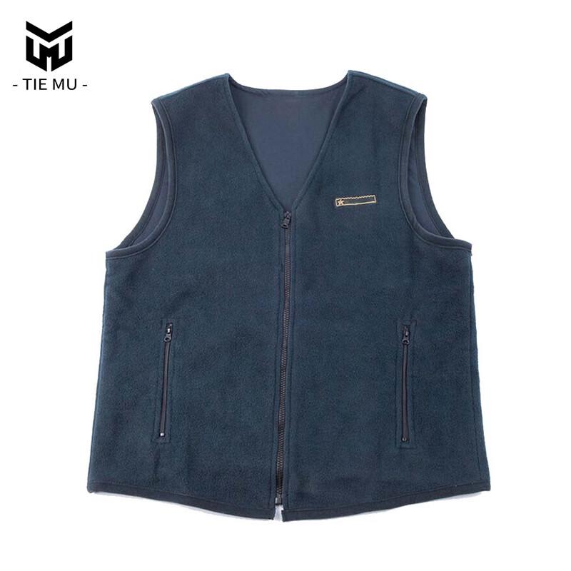 Мужской флисовый жилет-кардиган 175/92-96