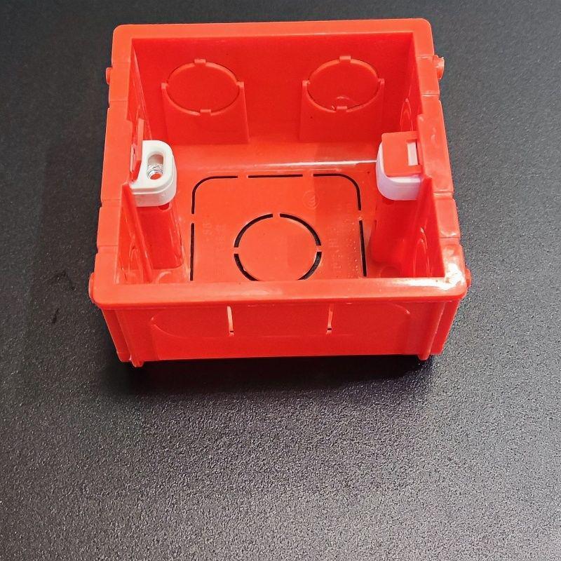 Universal Concealed Junction Box for Switch & Socket, Pre-buried, Thickened Design - Ideal for Home Improvement
