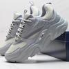 Lässige Herren Sommer Sneaker Dicke Sohle Atmungsaktives Mesh Leichtgewichtige Erhöhung Papa Schuhe für Sport