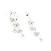 Les Trésors De Lily [C9362] - Silver Earrings 'Romantic Waltz'