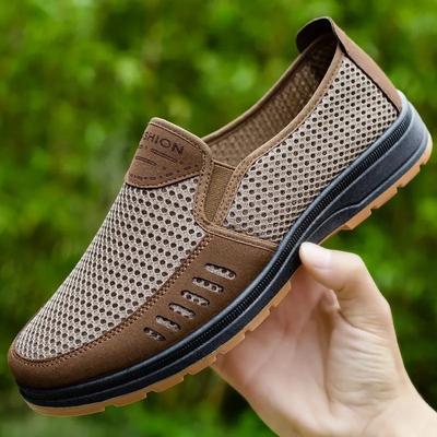 Sommer Atmungsaktive Mesh Herrenschuhe Lazy Casual Sandalen Männer