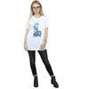 Disney Princess Womens/Ladies Cinderella Filled Silhouette Cotton Boyfriend T-Shirt