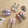 Fashion IPPEUM Women Ballet Sneakers 2025 New Fashion Mary Janes Round Toe Shoes Flats