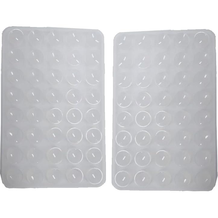 Mobile Phone Suction Cup Silicone Exquisite Double-Sided Type, 2 Sets, Hands-Free Mobile Phone Accessories, for Selfies and Videos, Strong Support